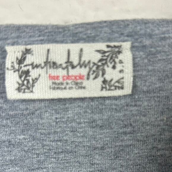 Free People Intimately Gray Square Neck Tank size S - Picture 3 of 8